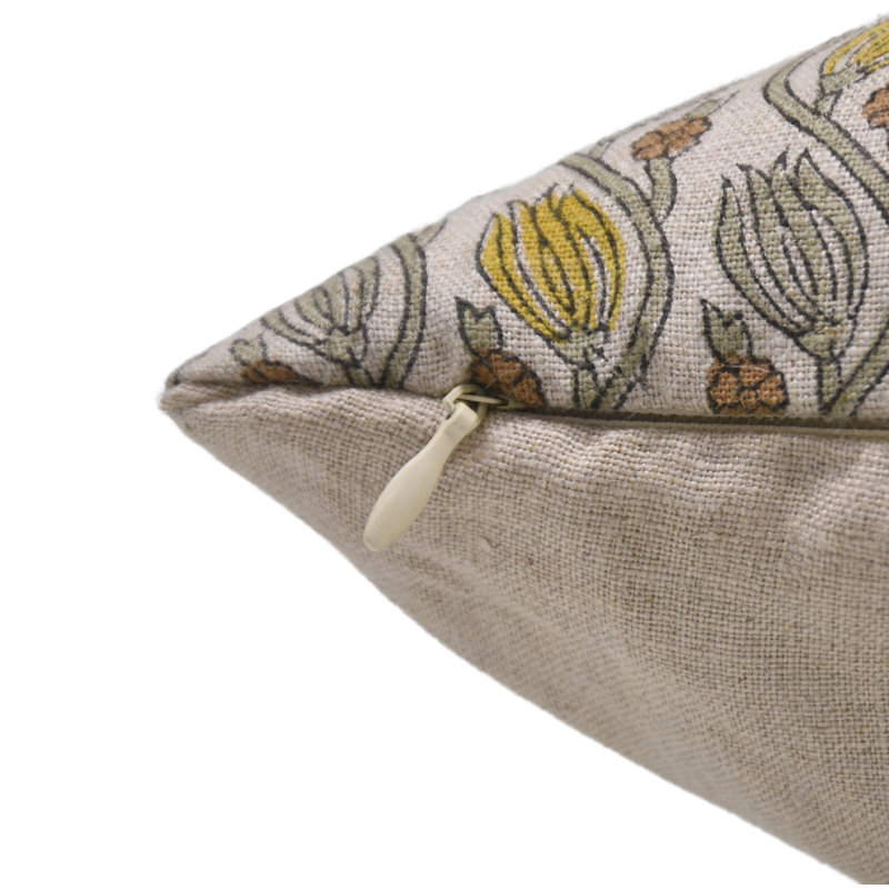 Linen Indoor/Outdoor Pillow Cover, 20"H x 20"W, Square