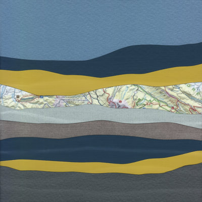 Mountain Series #39 - Wrapped Canvas Print