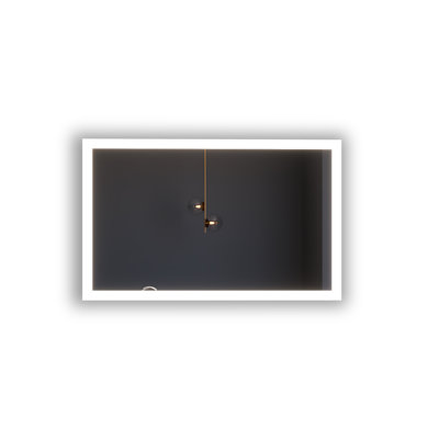 Miroir de salle de bain 48 po avec lumière DEL à intensité variable Jozefina