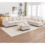 Kempson 7 - Piece Upholstered L-Shaped Sectional With Ottoman-1752633710