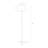 Emery 60 in. Mid-Century Modern LED Energy Efficient Floor Lamp with Fabric Drum Shade