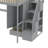 Gunjan Loft Bed with Bookshelf,Drawers,Desk,and Wardrobe-1069354025-1069354020