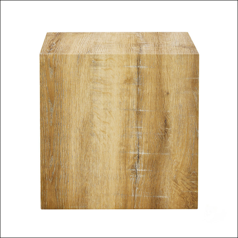 MDF Coffee Table with Natural Wood Texture, Easy to Assemble for Living Room