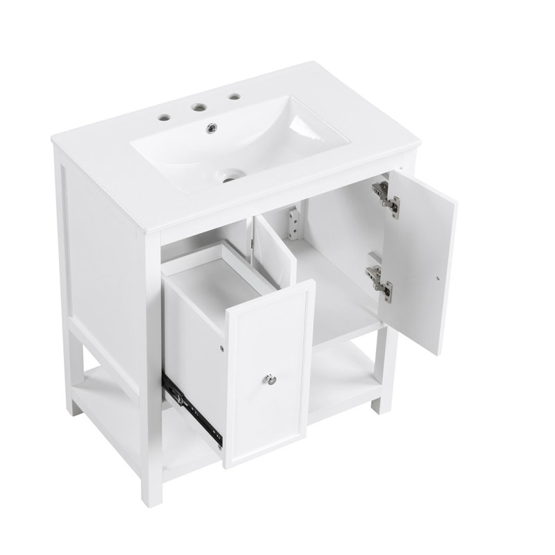 Base de meuble-lavabo simple 30 po seulement
