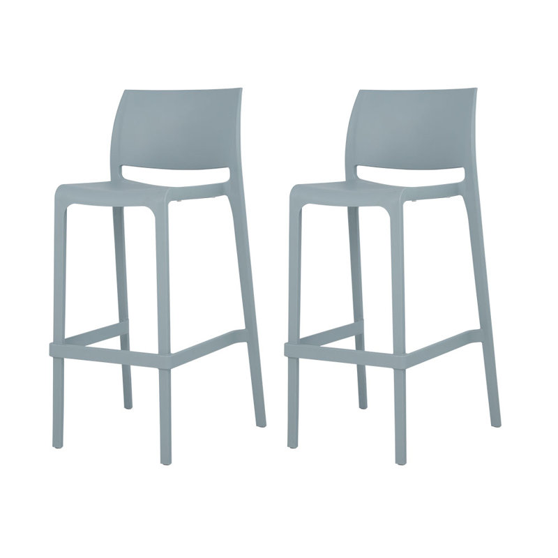 Tabouret de bar Sensilla, Bleu pastel