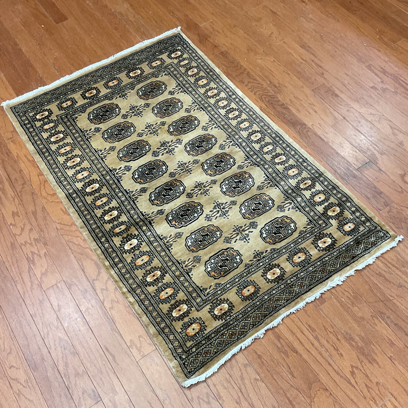  Tapis en laine Bokhara fabriqué à la main