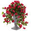 Bougainvillée plante en soie avec urne décorative, résistante aux rayons UV (intérieur / extérieur)-1857680508-1857680509
