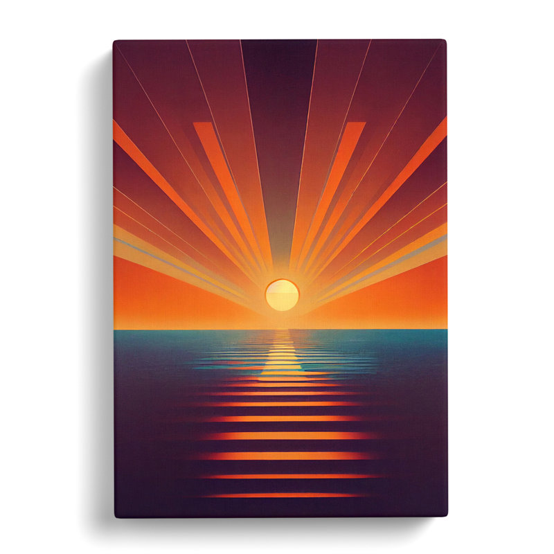 An Sunrise Vol.5 - Wrapped Canvas, 60cm H x 40cm W x 3cm D