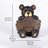 Bear Cub Holding Welcome Sign