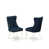 Bleu marine/blanc