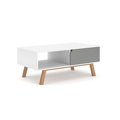 Aliya 4 Legs Coffee Table with Storage
