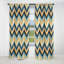 Beige Chevron Mosaic Fusion - Rideau à chevrons - Rideau à chevrons occultant - 1 panneaux-107554939