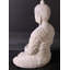 Statue de Bouddha divin assis en pierre