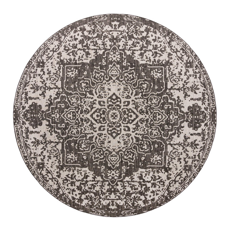 Amada Dubai Indoor/Outdoor Rug, Round 13'1"