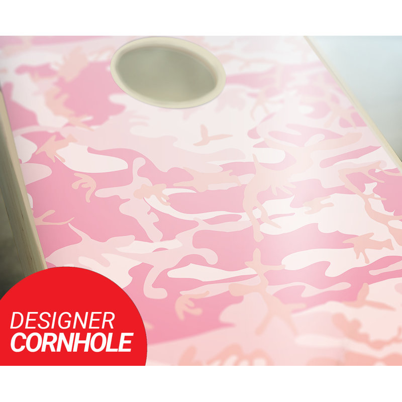 Ensemble de cornhole 2 'x 4' avec sacs, Bois