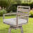 Winston Patio Aluminum 4 Person Bar Set With 2-In-1 Convertible High Bar Table And Swivel Bar Stools