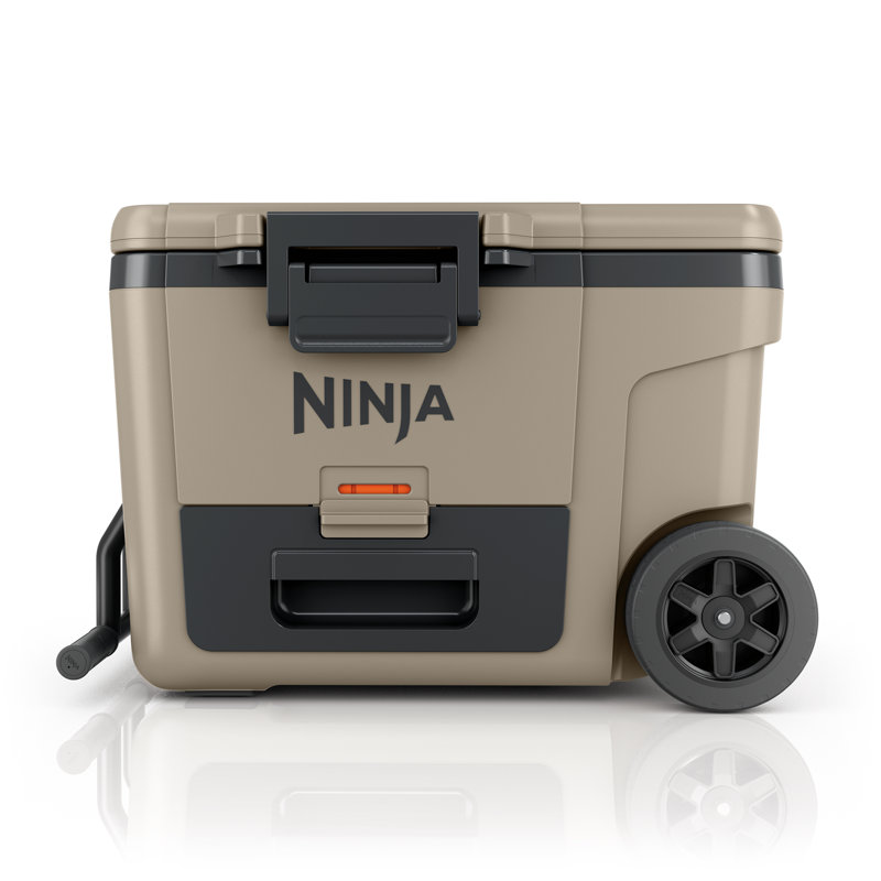 Ninja FrostVault 45qt Wheeled Cooler with Dry Zone, Integrated Fridge-Temp Dry Storage Drawer, Premium Heavy-Duty Insulated Cooler, Keeps Ice for Days, Lakeshore
