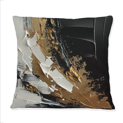 Mystery Awakening II - Coussin décoratif à imprimé abstrait