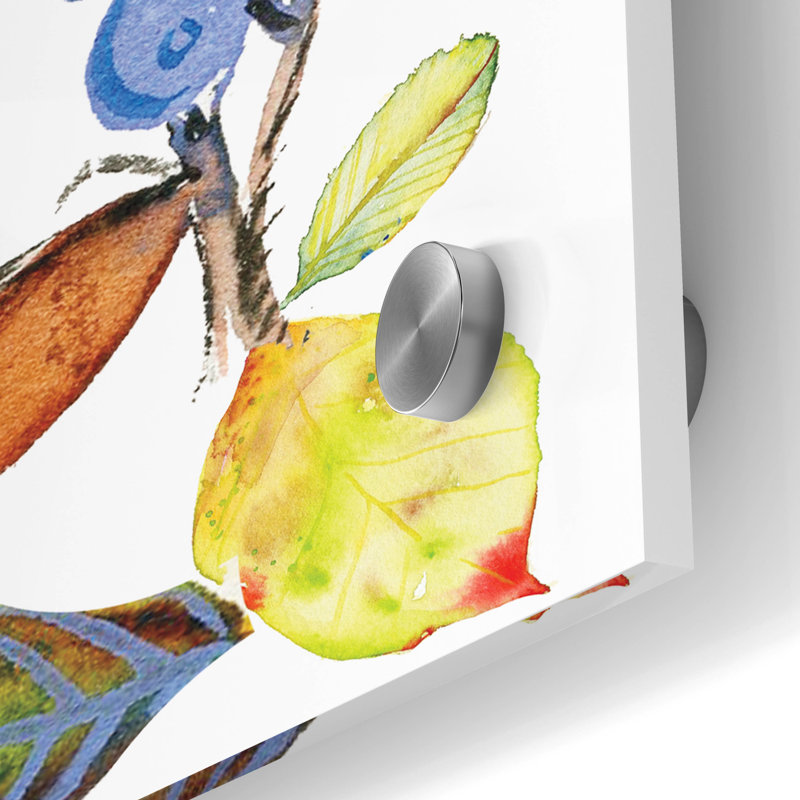 «Harvest Rush», art mural en verre acrylique 1 po par Kristy, H 24 po x l 24 po x P 0,2 po