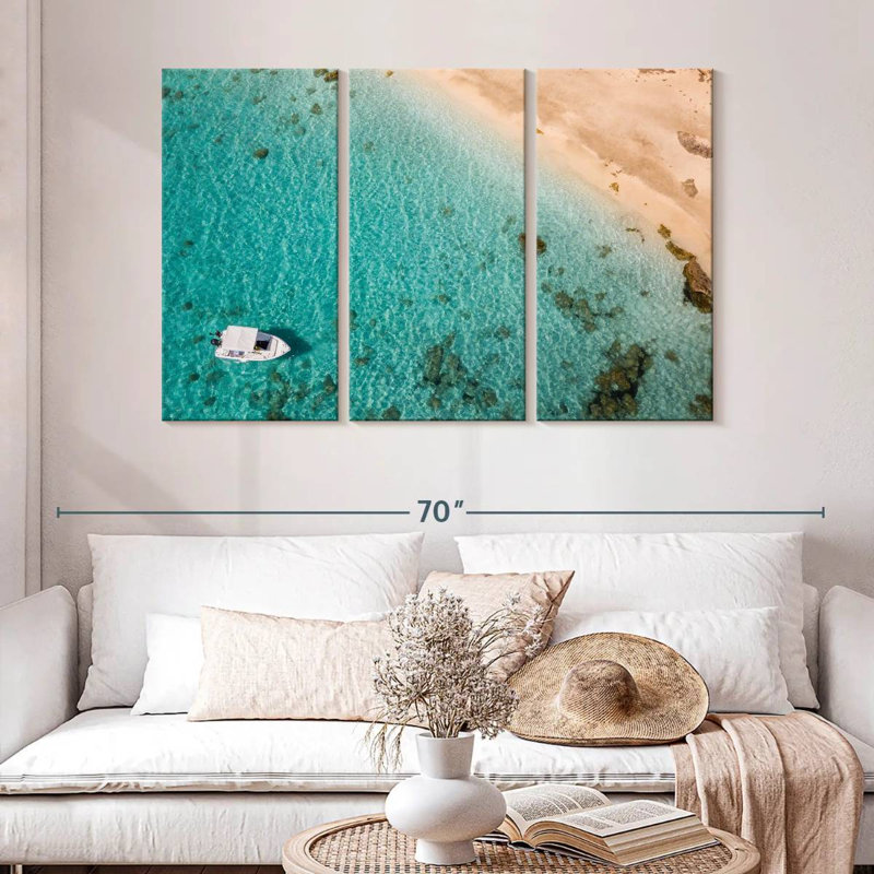 Gillard Sandy Beach Boat, H 32 po x l 50 po