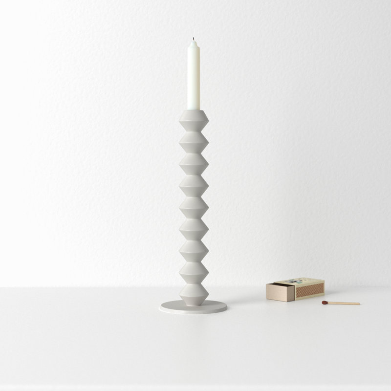 Sturgill 12'' H Metal Tabletop Candlestick