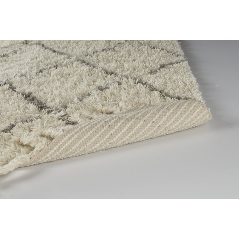 Calsbeck Wool Geometric Indoor Rug, Rectangle 5' x 8'