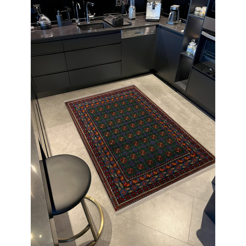 Tapis rectangulaire Vittorina, Rectangle 5 pi 2 po x 7 pi 7 po