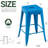 Juddson 24" Counter Stool with Metal Frame,Bar Stools Set Of 4 Indoor-Outdoor Stool-463790308