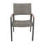 Chaise de salle à manger en gris