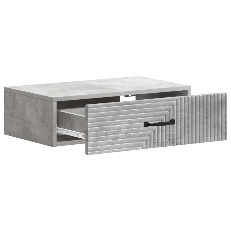 End Table, Concrete Grey