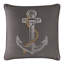 Sparkles Home Anchor Throw Pillow | Rhinestone Nautical Design | Polyester Fill | Machine Washable-2113998651-2113998646