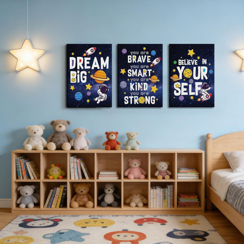 3 Piece Wrapped Canvas Print