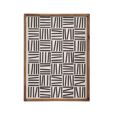 Art mural en bois