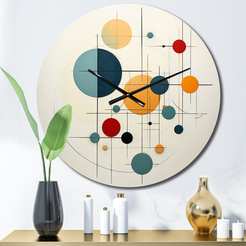 Horloge murale en métal Distant Galaxies, Petit
