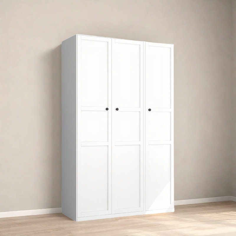 Garde-robe simple de couleur unie, Blanc