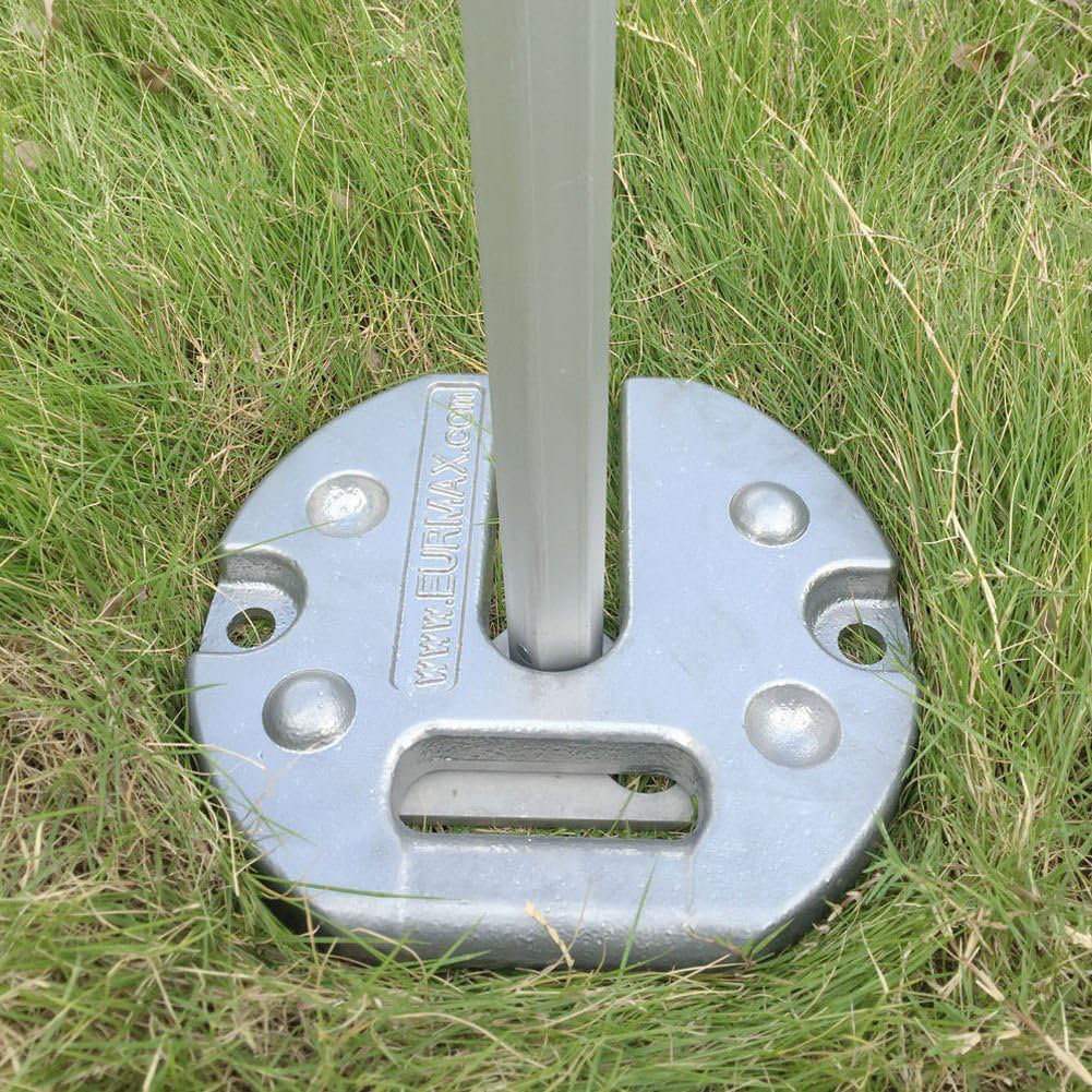 Co-t Heavy Duty Cast Iron Canopy Weights For Pop Up Tents And Party ...