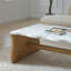 Table basse en faux marbre, table de cocktail de forme libre de 47,24 pouces pour le salon, forme organique moderne