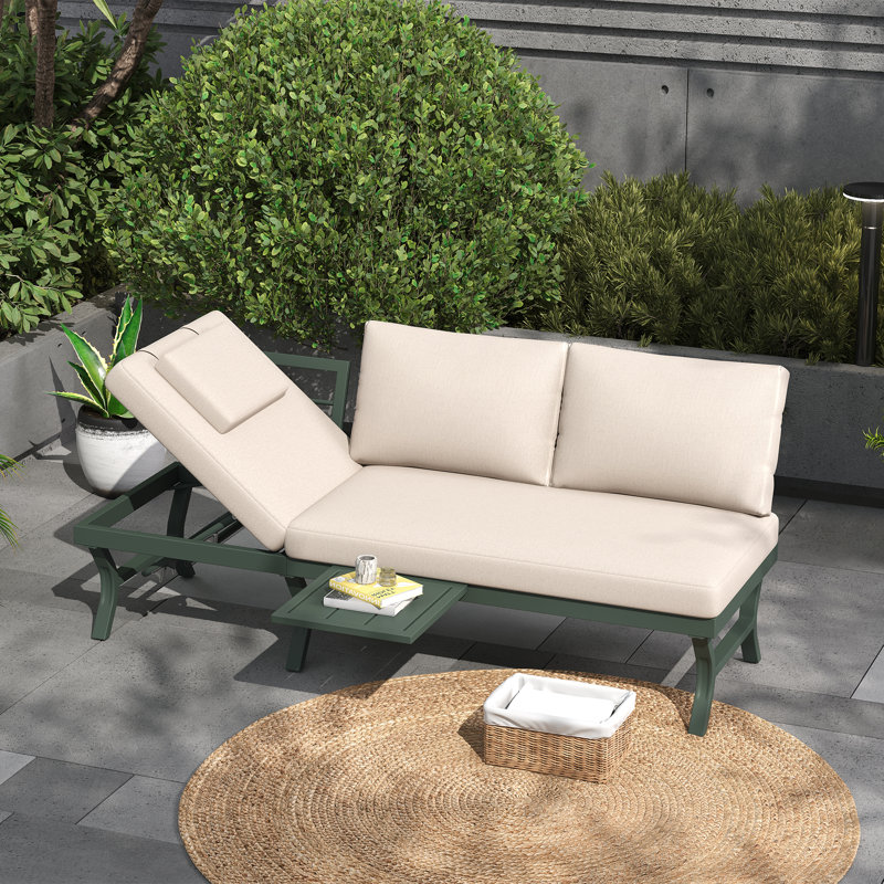 3 - Person Seating Group With Cushions, Green