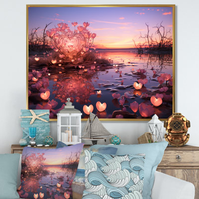 «Dreamy Sky Horizon», art mural plage