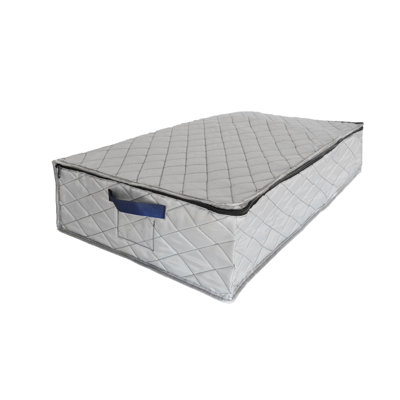 Rangement matelassé sous le lit