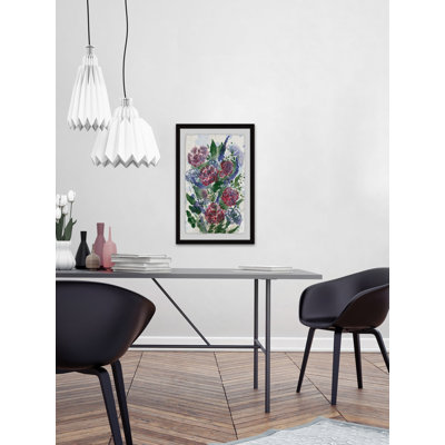 Le Bouquet II by Julia Posokhova - Single Picture Frame Painting