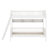 Wooden Bunk Bed With Integrated Shelving And Left/Right Adjustable Ladder-901403980
