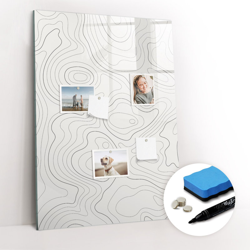 Magnetic Glass Dry Erase Board