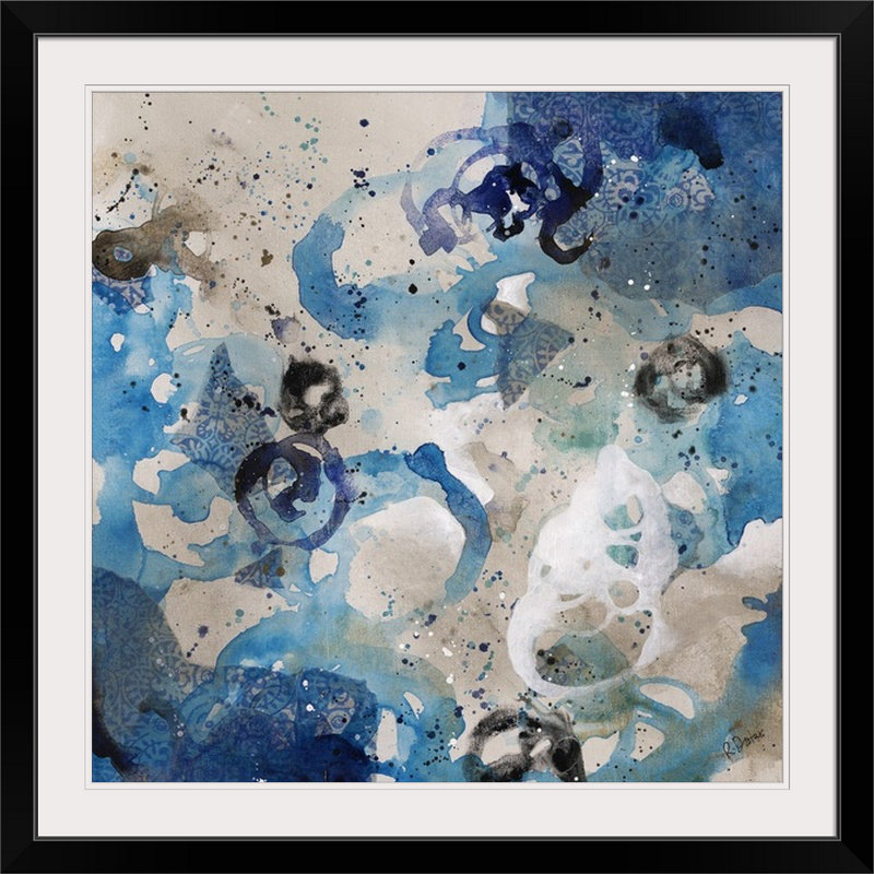Mallon «Convivial Dance V», reproduction d'art de Frostburg, H 35 po x l 35 po x P 1,5 po, Toile