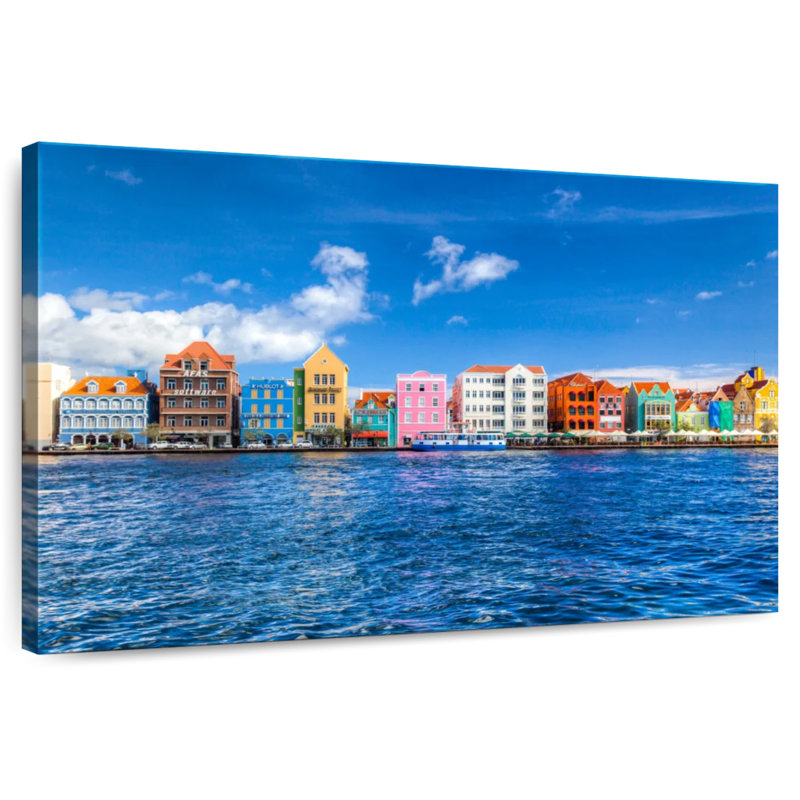 Nicci, maisons coloniales de willemstad, H 26 po x l 39 po