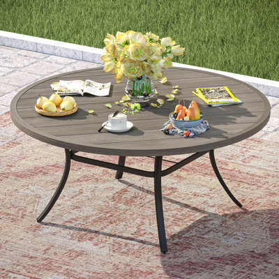 Buckleys Metal 54 L x 54 W Outdoor Table