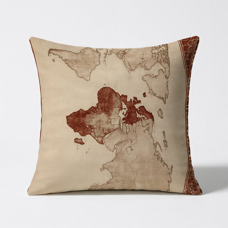 Geometric Balance Indoor And Outdoor Throw Pillow, Square 20"
