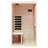 Single Person Indoor Bluetooth Compatible FAR Infrared Sauna with Remote Control in Hemlock-81603200