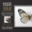 Vintage Flutter II -Framed Print - Restickable-2006498025-2006497939
