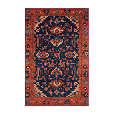 Machine Washable Tabriz Brown Area Rug